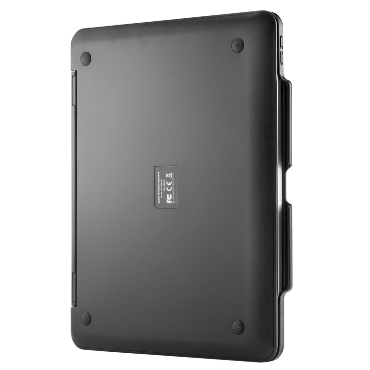 F129TS For iPad Pro 12.9 inch (2020) Colorful Backlit Bluetooth Keyboard Tablet Case with Touchpad & Pen Slot