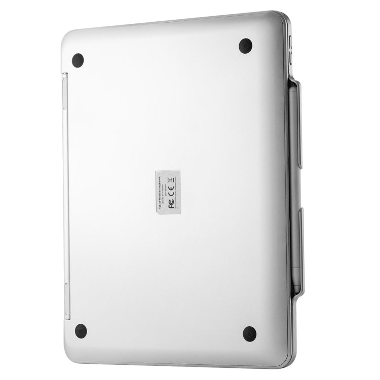 F129TS For iPad Pro 12.9 inch (2020) Colorful Backlit Bluetooth Keyboard Tablet Case with Touchpad & Pen Slot