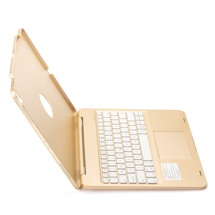 F129TS For iPad Pro 12.9 inch (2020) Colorful Backlit Bluetooth Keyboard Tablet Case with Touchpad & Pen Slot