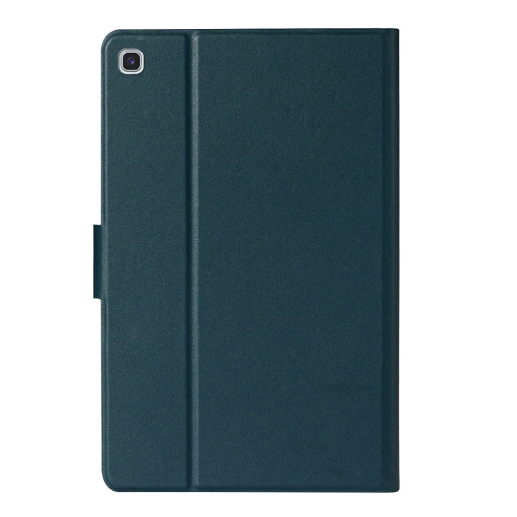 For Samsung Galaxy Tab S6 Lite (P610/615) Solid Color Horizontal Flip Leather Case with Card Slots & Holder & Sleep / Wake-up Function