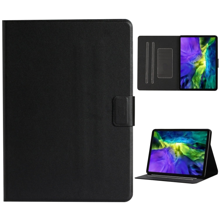 For iPad Pro 11 (2020) Solid Color Horizontal Flip Leather Tablet Case with Card Slots & Holder & Sleep / Wake-up Function