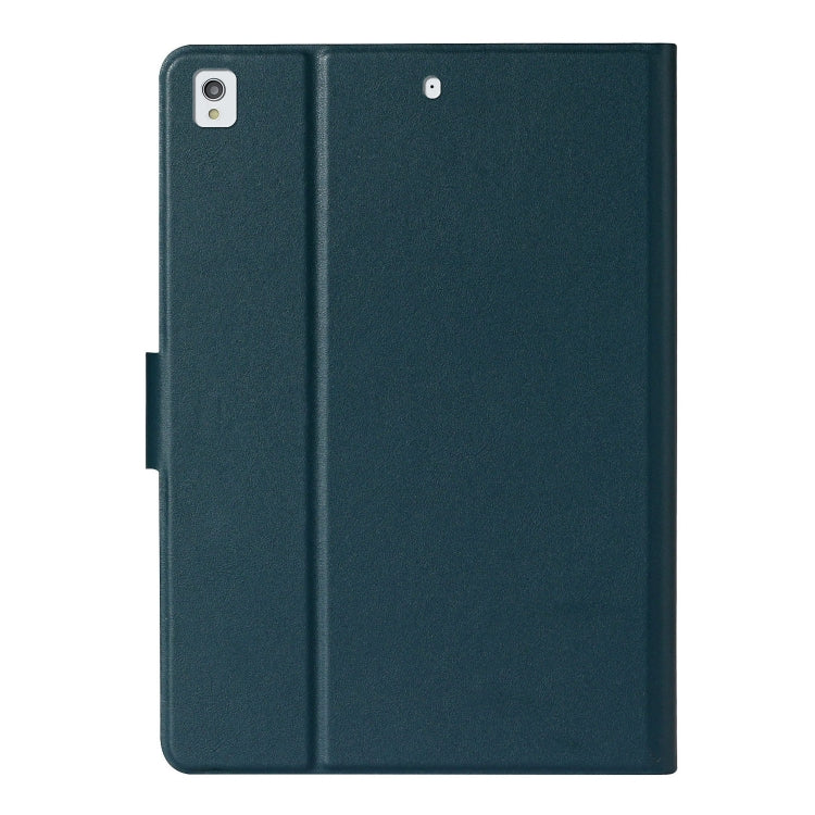 For iPad 10.2 Solid Color Horizontal Flip Leather Case with Card Slots & Holder & Sleep / Wake-up Function