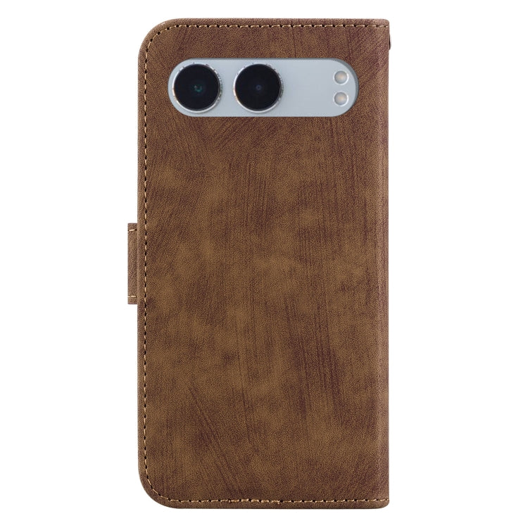 For OnePlus Nord 4 Little Tiger Embossed Leather Phone Case
