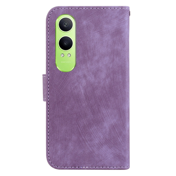 For OnePlus Nord CE4 Lite Little Tiger Embossed Leather Phone Case