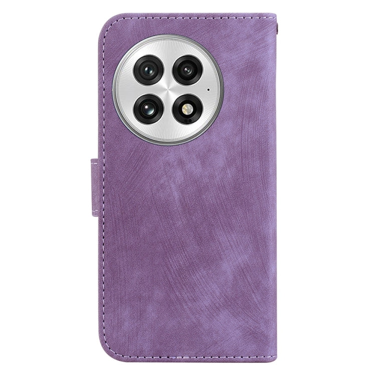 For OnePlus 13 Little Tiger Embossed Leather Phone Case