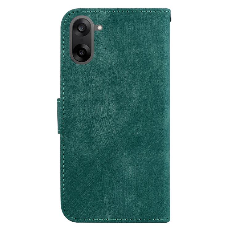 For OnePlus Ace 5 Racing / Nord CE5 Little Tiger Embossed Leather Phone Case
