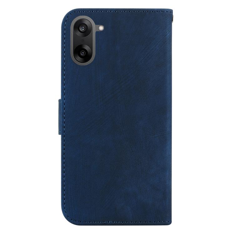 For OnePlus Ace 5 Racing / Nord CE5 Little Tiger Embossed Leather Phone Case