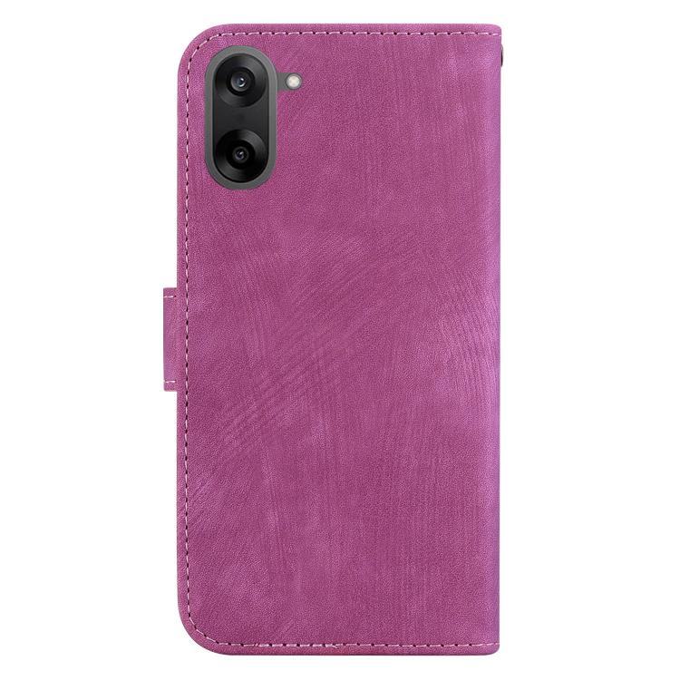 For OnePlus Ace 5 Racing / Nord CE5 Little Tiger Embossed Leather Phone Case