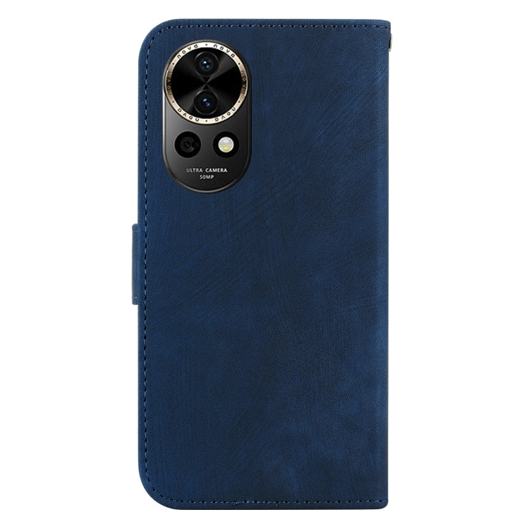 For Huawei nova 12 Little Tiger Embossed Leather Phone Case