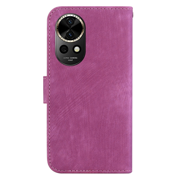 For Huawei nova 12 Little Tiger Embossed Leather Phone Case
