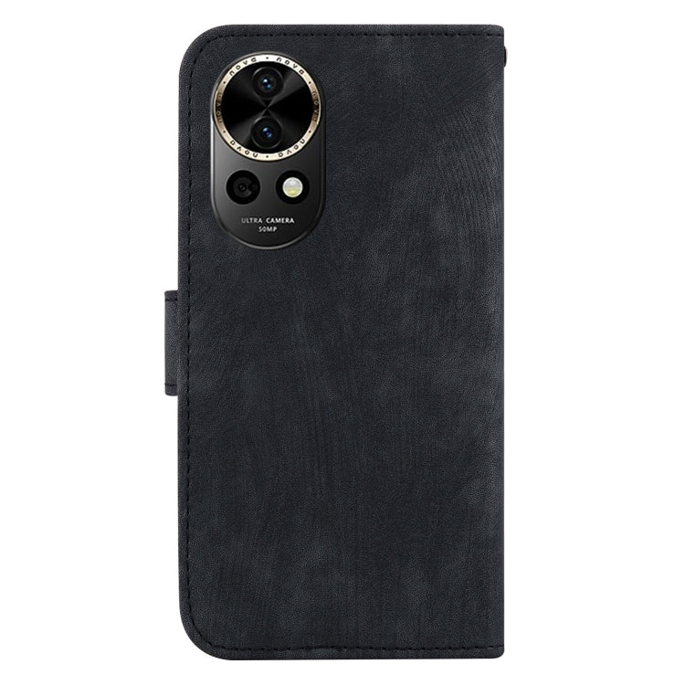 For Huawei nova 12 Little Tiger Embossed Leather Phone Case