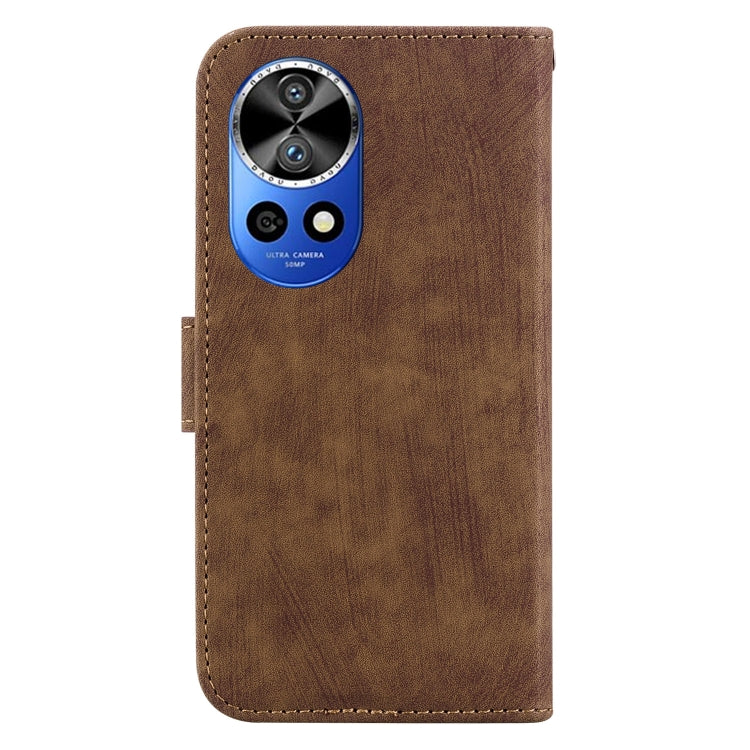 For Huawei nova 12 Pro / nova 12 Ultra Little Tiger Embossed Leather Phone Case