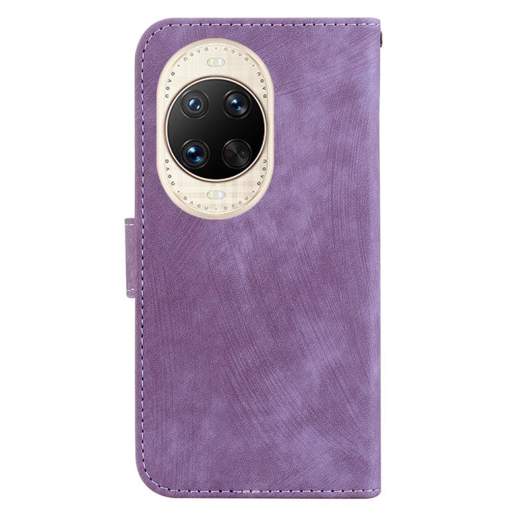 For Huawei nova 14 Ultra Little Tiger Embossed Leather Phone Case