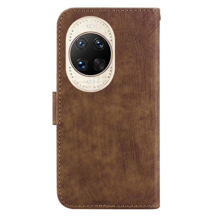 For Huawei nova 14 Ultra Little Tiger Embossed Leather Phone Case