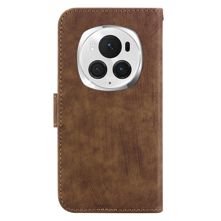 For Honor Magic6 Pro Little Tiger Embossed Leather Phone Case