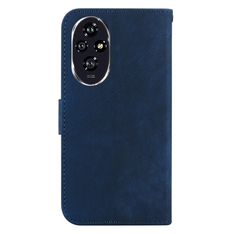 For Honor 200 Little Tiger Embossed Leather Phone Case