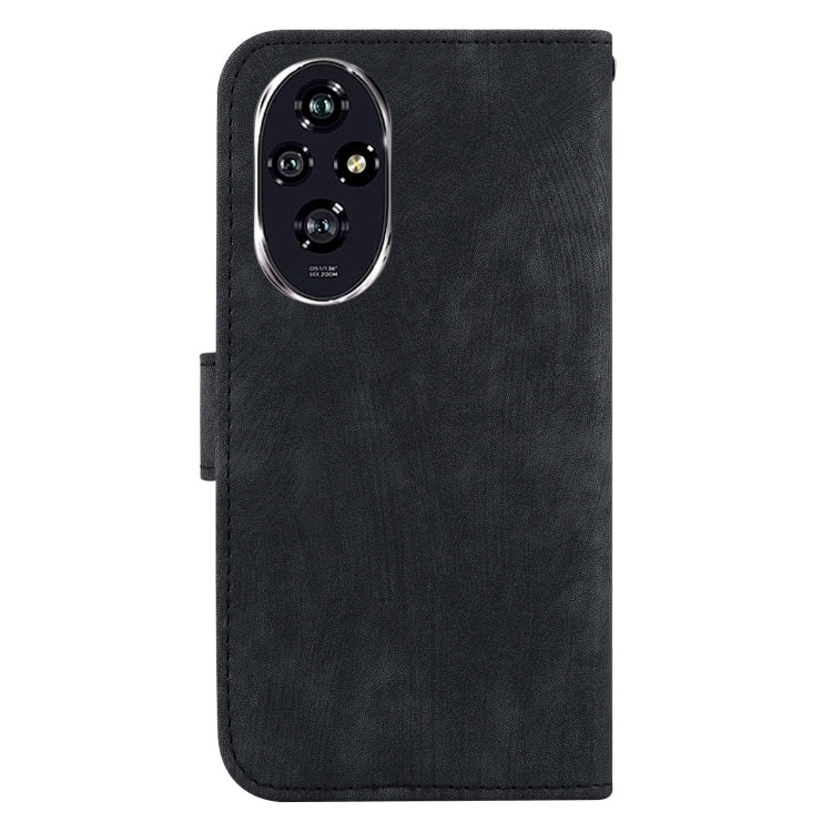 For Honor 200 Little Tiger Embossed Leather Phone Case