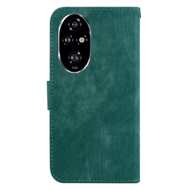 For Honor 200 Pro Little Tiger Embossed Leather Phone Case