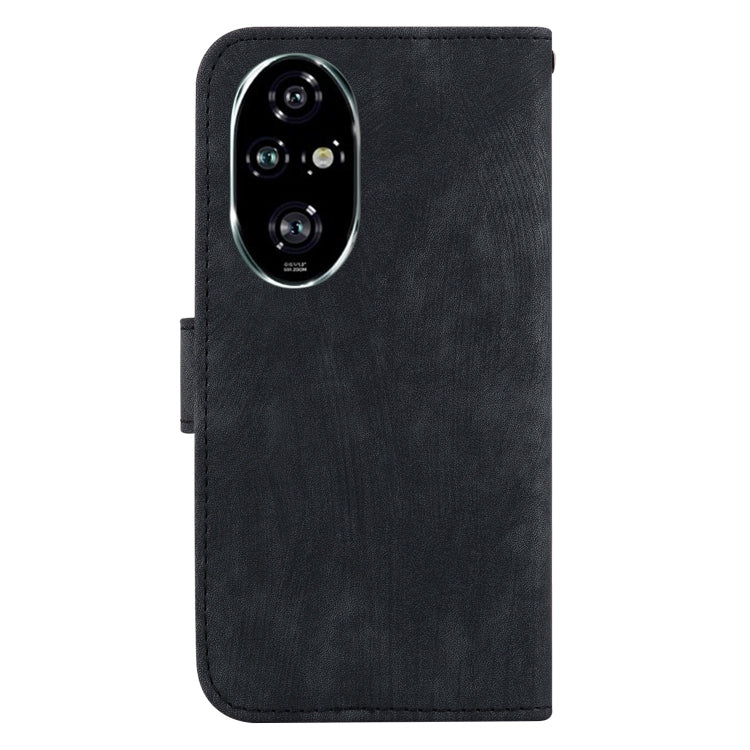 For Honor 200 Pro Little Tiger Embossed Leather Phone Case