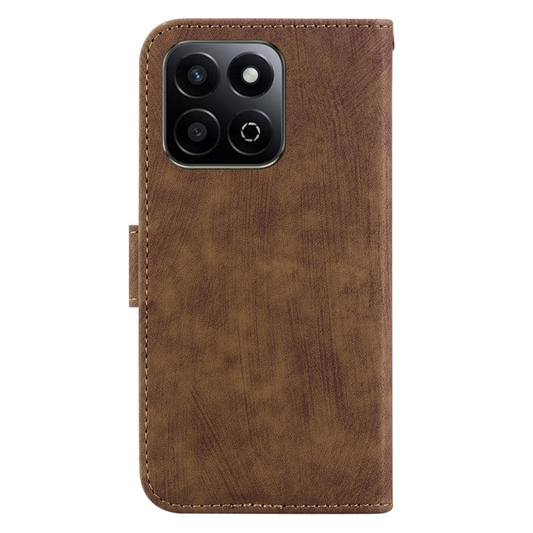 For Honor Play 60 Plus Little Tiger Embossed Leather Phone Case