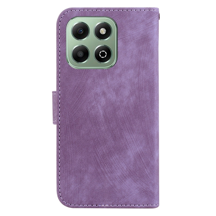 For Honor X6b Little Tiger Embossed Leather Phone Case