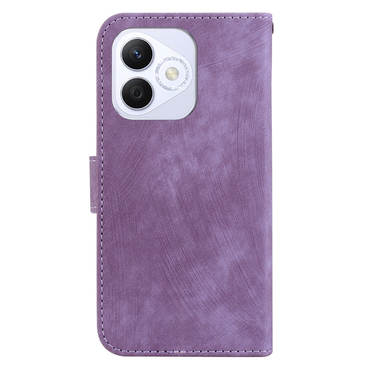 For Honor X60i Little Tiger Embossed Leather Phone Case