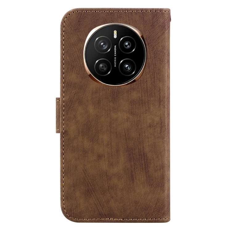 For Honor Magic7 Little Tiger Embossed Leather Phone Case