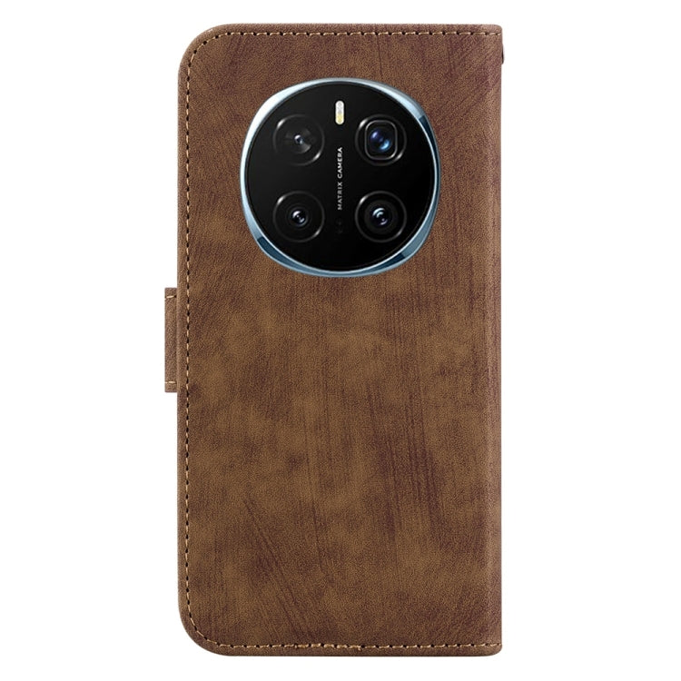 For Honor Magic7 Pro Little Tiger Embossed Leather Phone Case