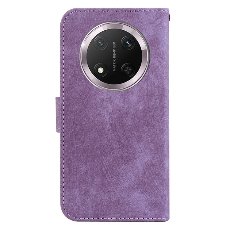 For Honor X9c Little Tiger Embossed Leather Phone Case