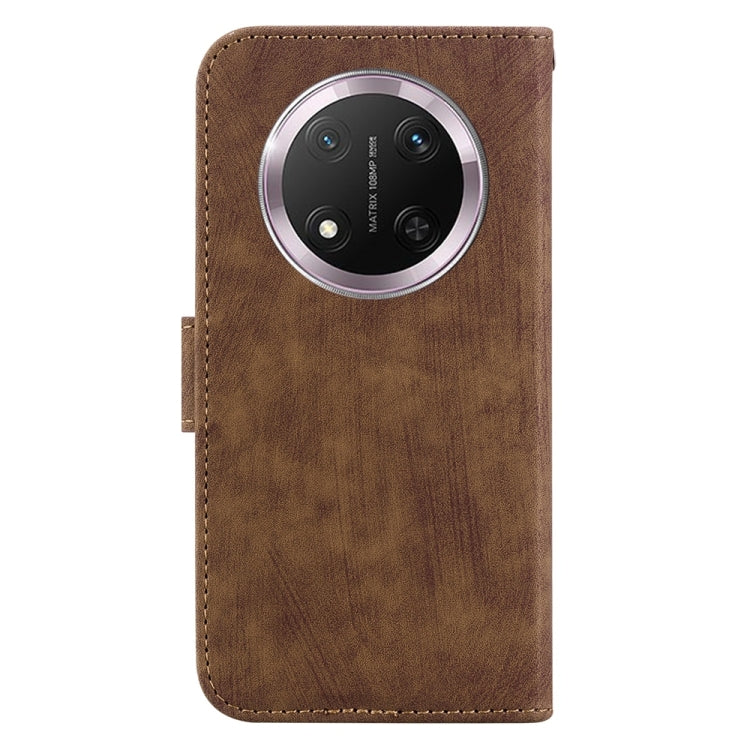For Honor X9c Little Tiger Embossed Leather Phone Case