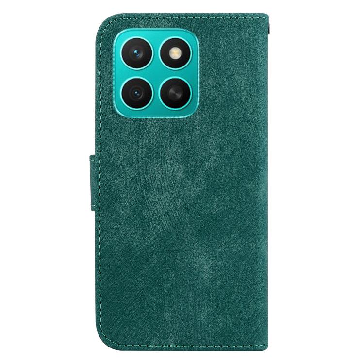 For Honor X8c 4G Little Tiger Embossed Leather Phone Case