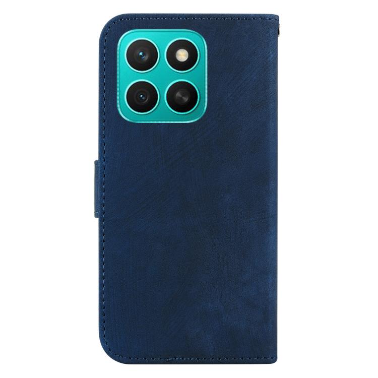 For Honor X8c 4G Little Tiger Embossed Leather Phone Case