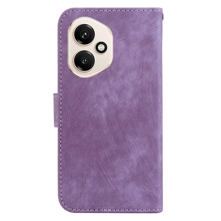 For Honor 400 Global 156.5mm Little Tiger Embossed Leather Phone Case