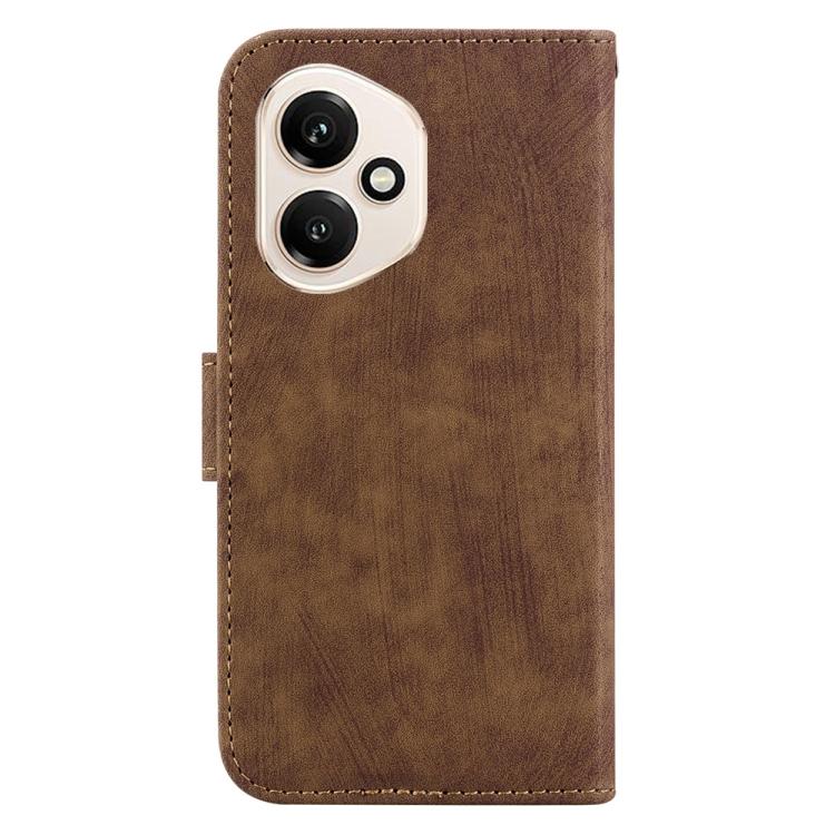 For Honor 400 Global 156.5mm Little Tiger Embossed Leather Phone Case
