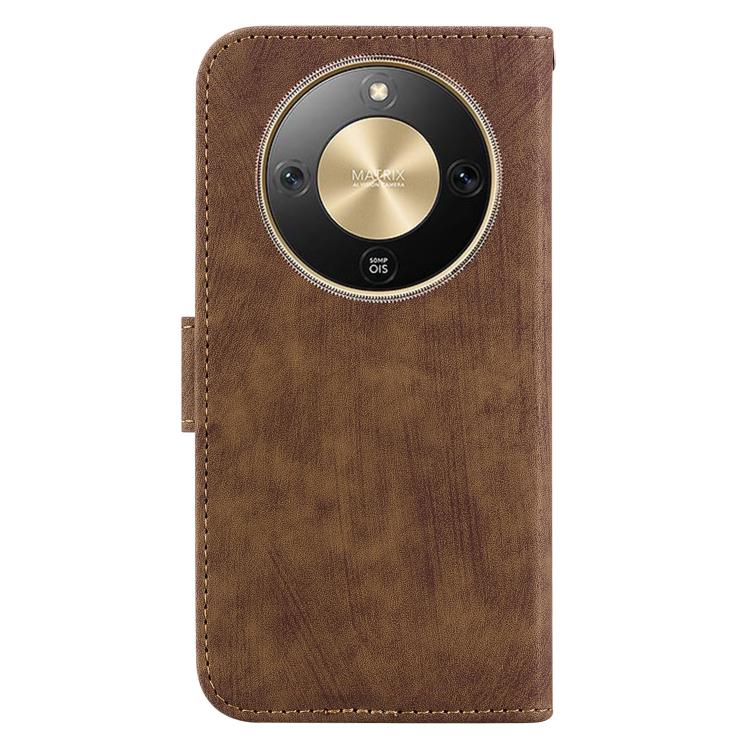 For Honor X70 5G Little Tiger Embossed Leather Phone Case