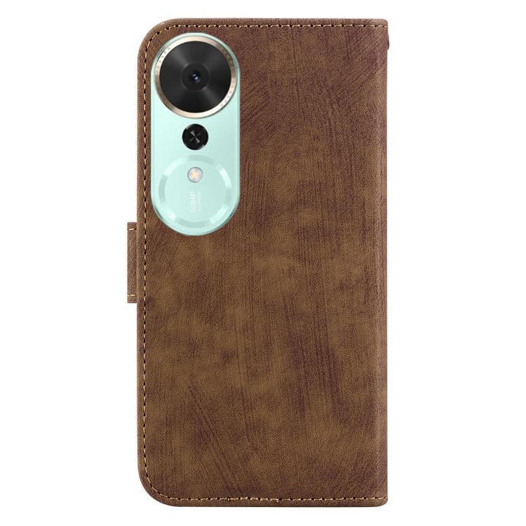 For Honor Play 70 Plus Little Tiger Embossed Leather Phone Case
