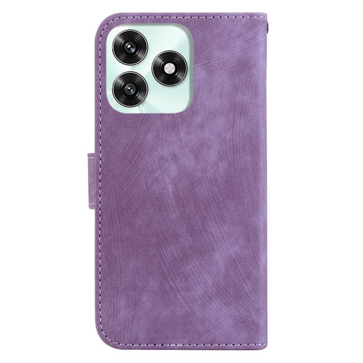 For Honor X5c 4G / X5c Plus Little Tiger Embossed Leather Phone Case