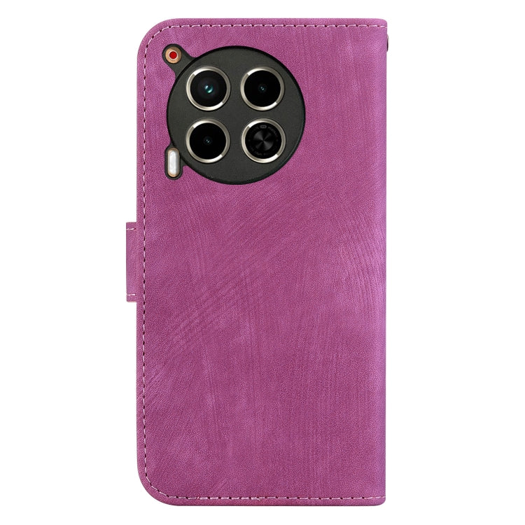 For Tecno Camon 30 4G / 5G Little Tiger Embossed Leather Phone Case