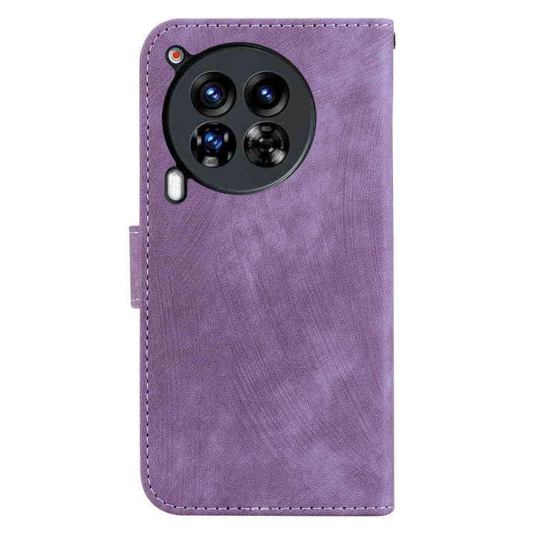 For Tecno Camon 30 Premier 5G Little Tiger Embossed Leather Phone Case