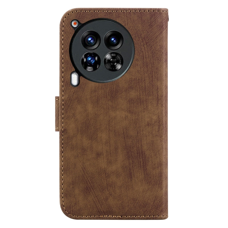 For Tecno Camon 30 Premier 5G Little Tiger Embossed Leather Phone Case