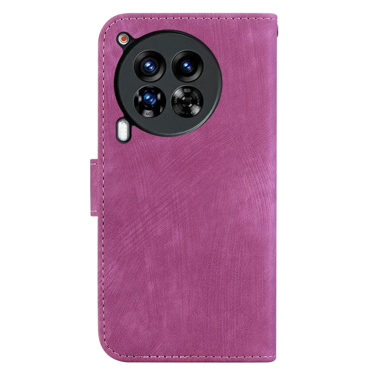 For Tecno Camon 30 Premier 5G Little Tiger Embossed Leather Phone Case