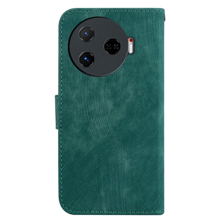 For Tecno Camon 30 Pro Little Tiger Embossed Leather Phone Case