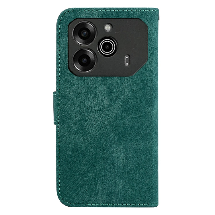 For Tecno Pova 6 / Pova 6 Pro Little Tiger Embossed Leather Phone Case