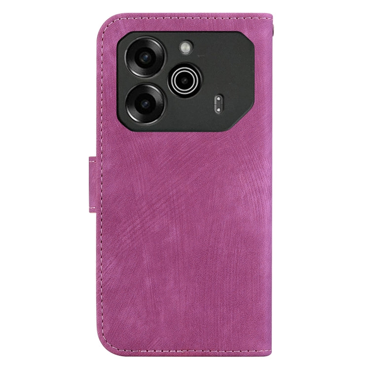 For Tecno Pova 6 / Pova 6 Pro Little Tiger Embossed Leather Phone Case