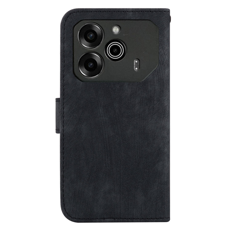 For Tecno Pova 6 / Pova 6 Pro Little Tiger Embossed Leather Phone Case