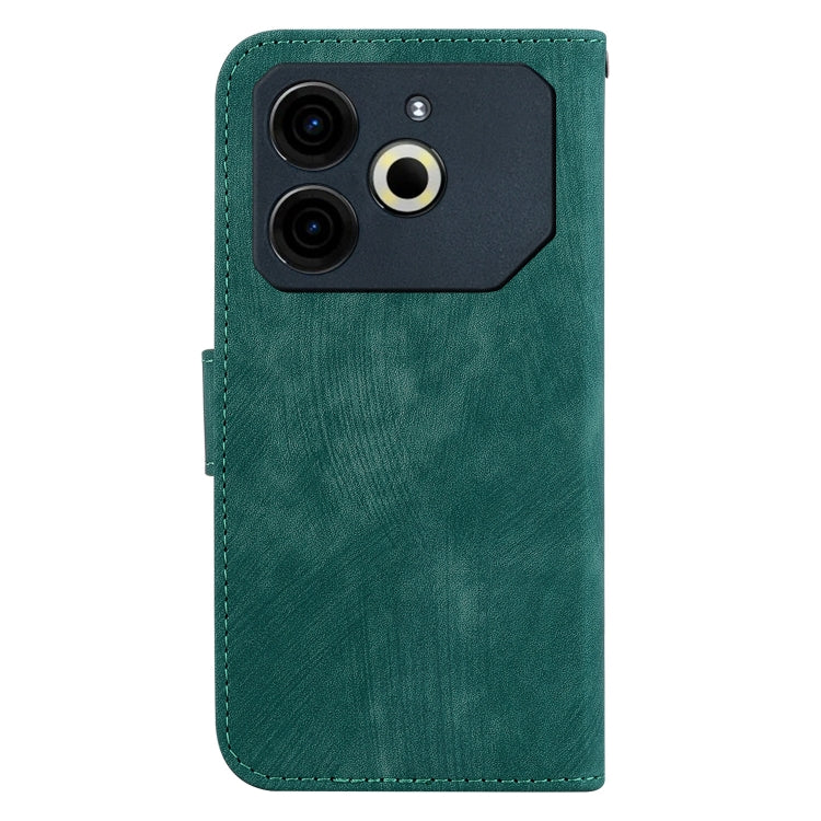 For Tecno Pova 6 Neo Little Tiger Embossed Leather Phone Case