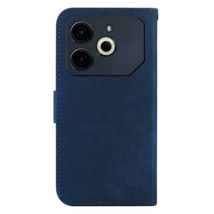 For Tecno Pova 6 Neo Little Tiger Embossed Leather Phone Case