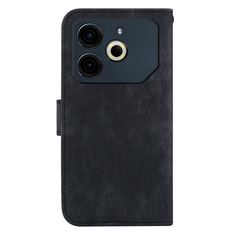 For Tecno Pova 6 Neo Little Tiger Embossed Leather Phone Case