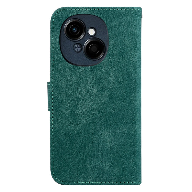 For Tecno Spark Go 1 / Pop 9 Pro Little Tiger Embossed Leather Phone Case