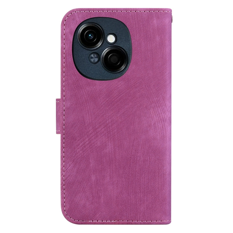 For Tecno Spark Go 1 / Pop 9 Pro Little Tiger Embossed Leather Phone Case